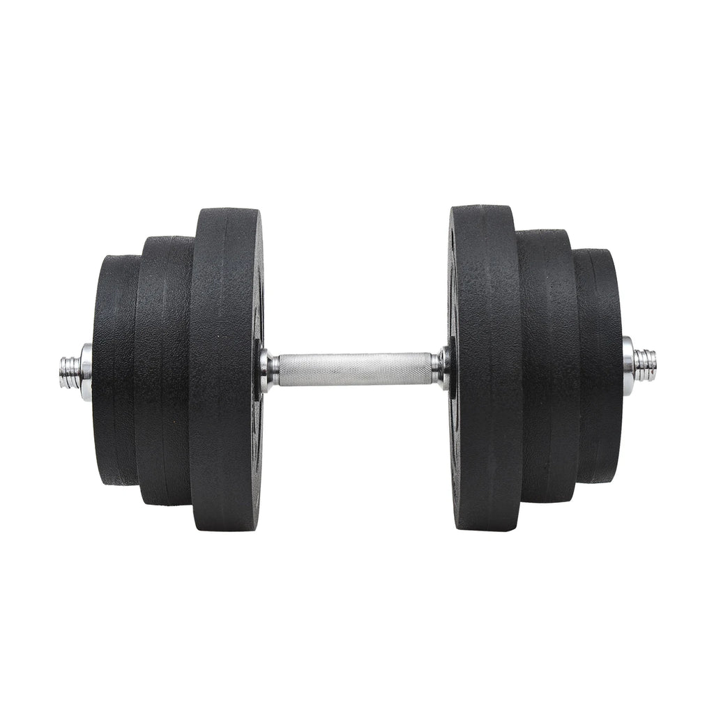 HOMCOM Juego de Mancuernas Pesas de Fitness 40KG Ajustable